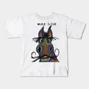 Stubborn Mule Kids T-Shirt